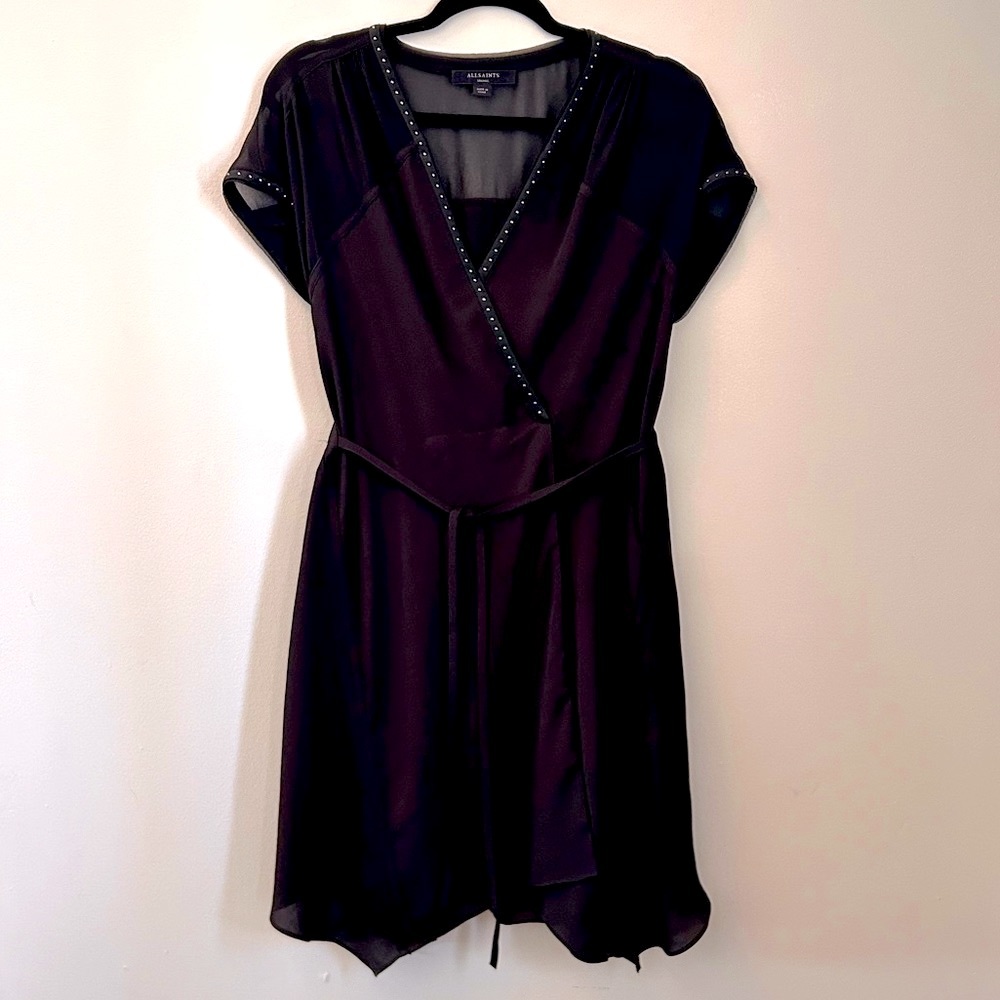 All Saints Tie Dress